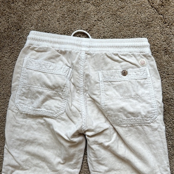 Marine Layer Cotton Gauzy Saturday Beach Pant in Sand - Picture 9 of 12